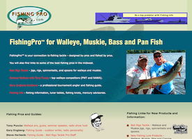 Fishing Pro website.