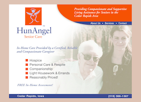 HunAngel Senior Care website.