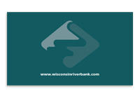 Wisconsin River Bank business card back.